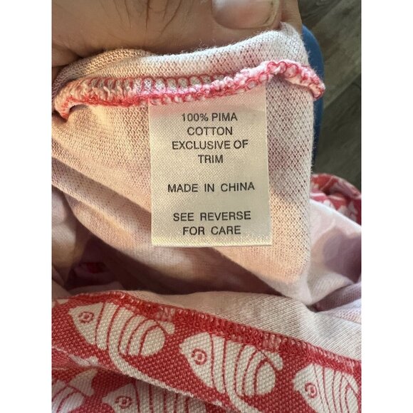 RARE!!! Lilly Pulitzer Via Palm Beach - Island Coral Little Devil, Polo Medium - Picture 7 of 7